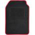 4 tapis moquette universels Curino noir