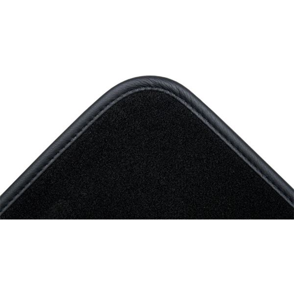 4 tapis moquette universels Curino noir