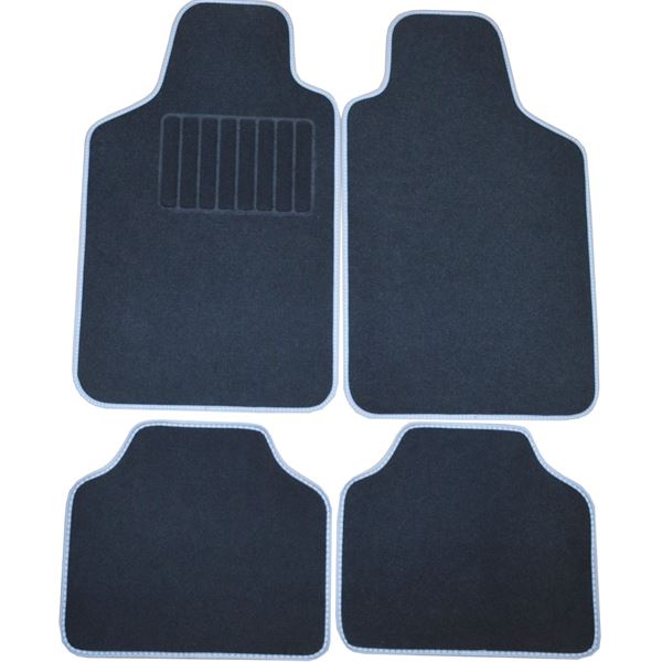TAPIS MOQUETTE GRACE  GRIS X4