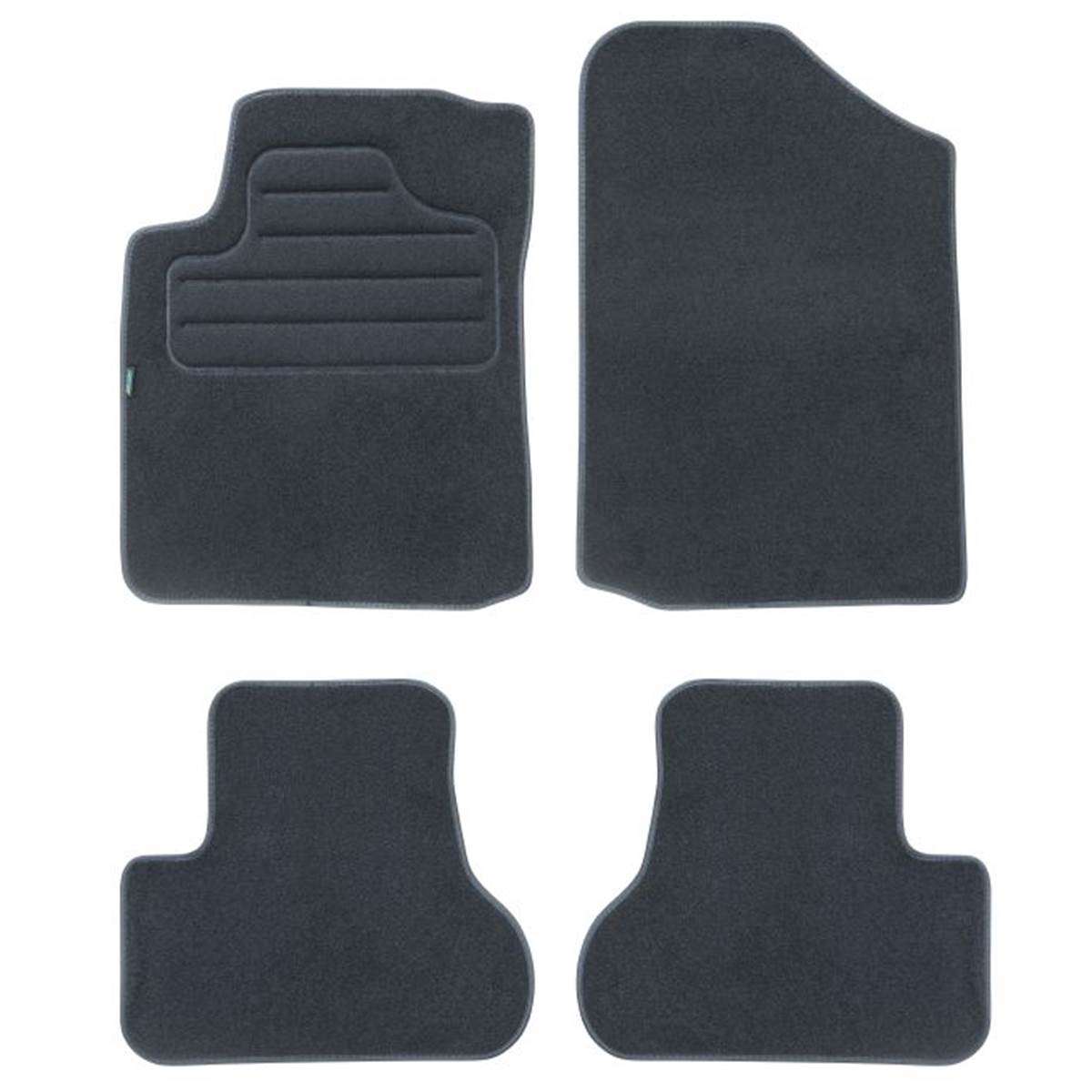 Tapis (4 pièces) Sur Mesure Pour Citroën C3 Version 1 Feu Vert