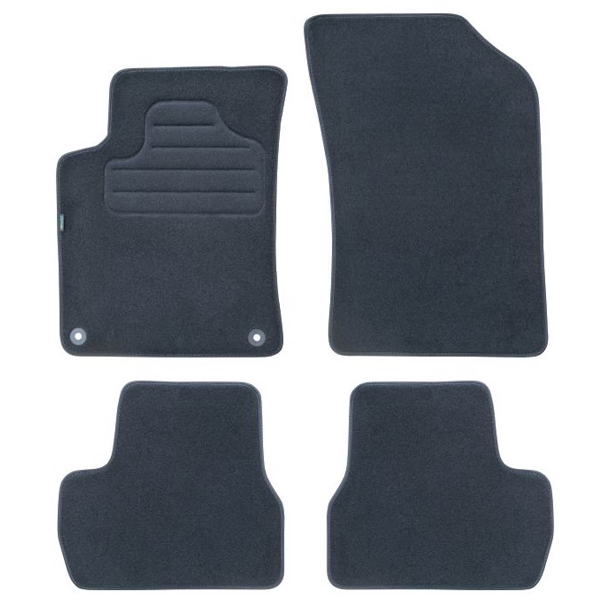 Tapis (4 pièces) Sur Mesure Pour Citroën C3 Version 2 & Ds3 Feu Vert