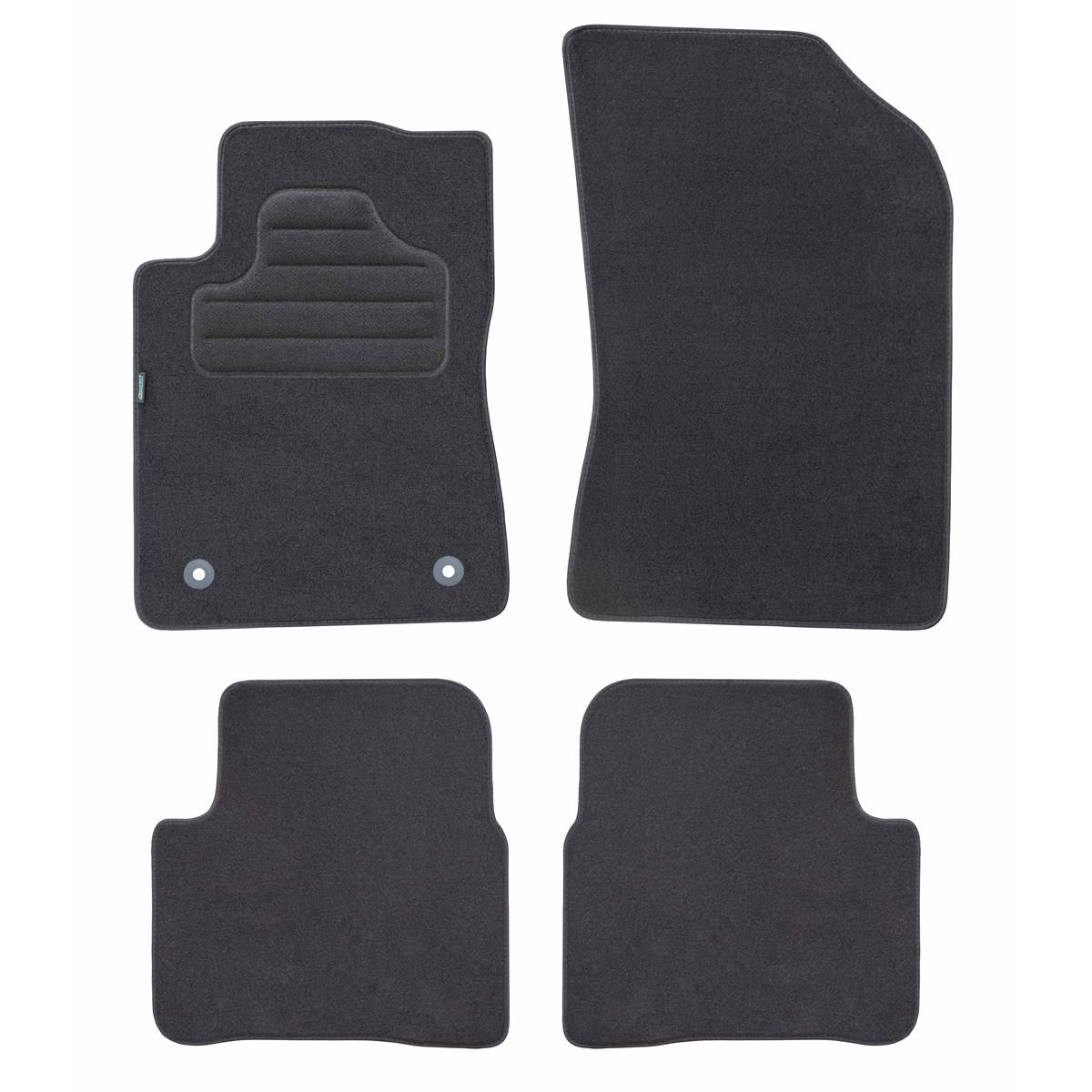 Tapis (4 pièces) Sur Mesure Feu Vert Pour Citroen C3 Iii