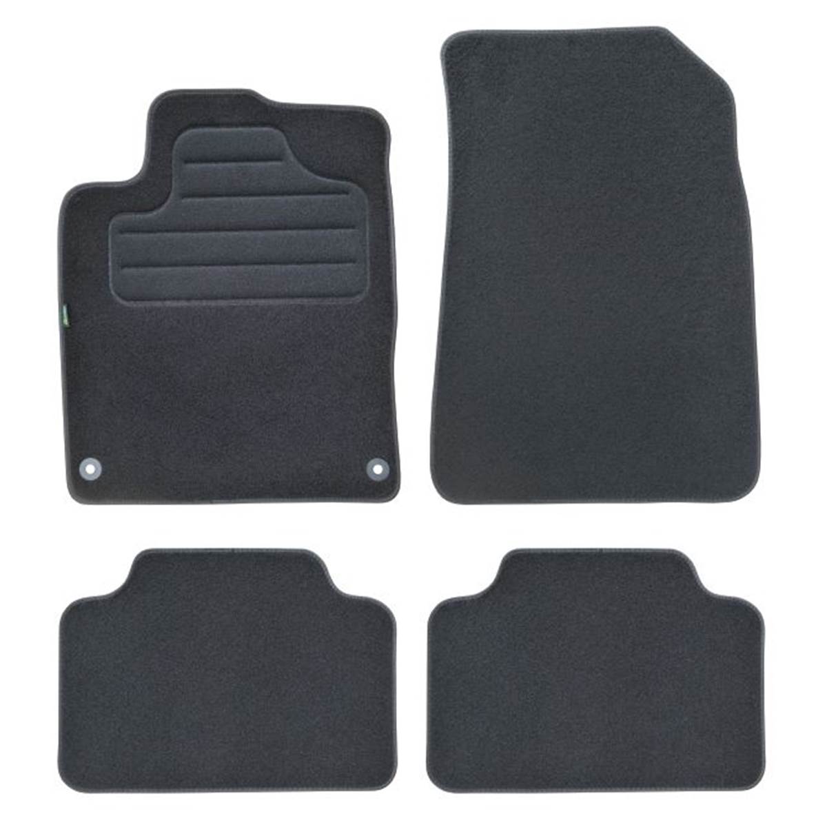 Tapis (4 pièces) Sur Mesure Pour Peugeot 407 Feu Vert