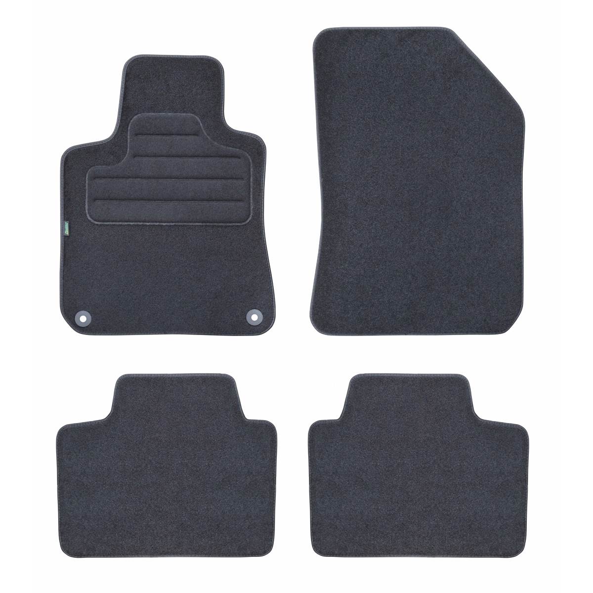 Tapis (3 pièces) Avec Pont Sur Mesure Pour Peugeot 308 Sw Ii Feu Vert