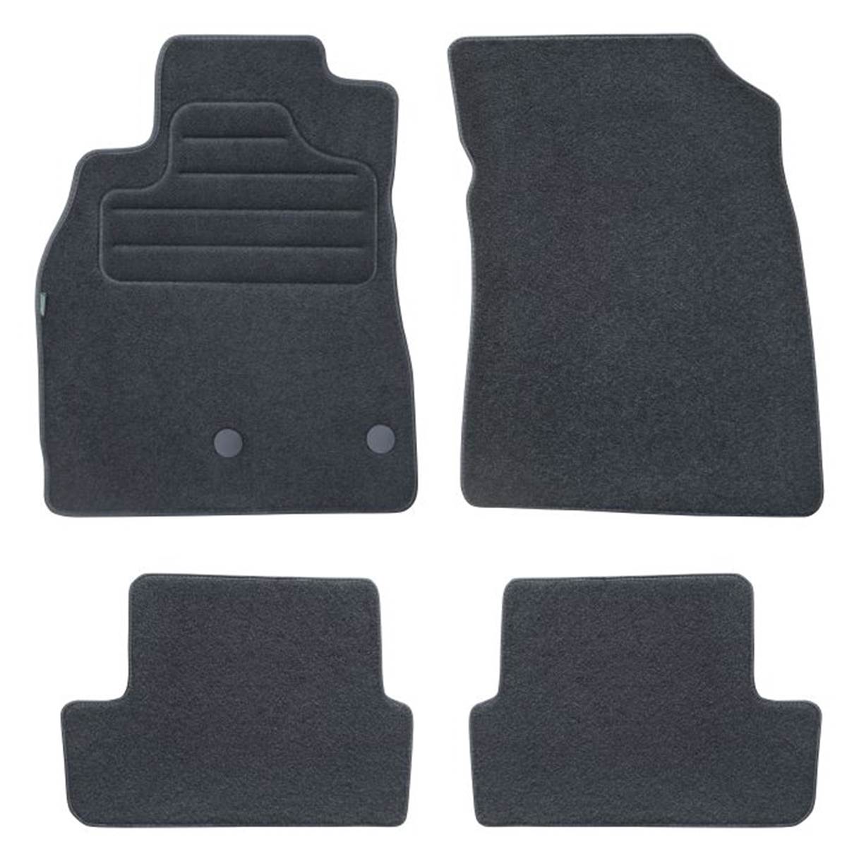 Tapis (4 pièces) Sur Mesure Pour Renault Megane Version 3 Feu Vert