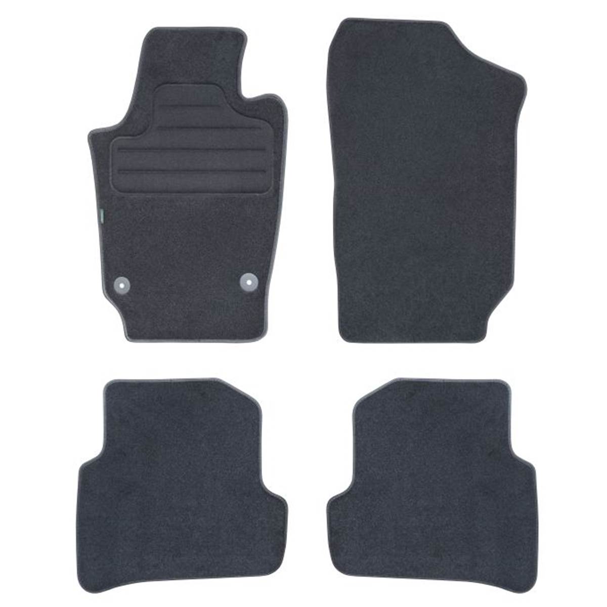 Tapis (4 pièces) Sur Mesure Pour Volkswagen Polo Version 5 Feu Vert