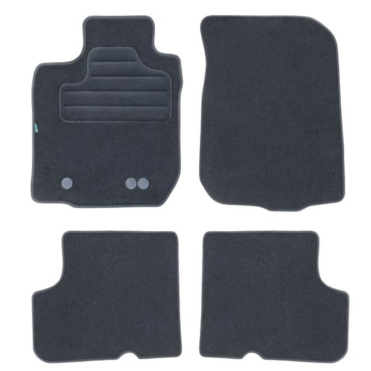 Tapis (4 pièces) Sur Mesure Pour Dacia Duster Feu Vert
