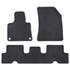 3 tapis avec pont SUR MESURE pour Citroën C4 Picasso 2 Feu Vert Premium