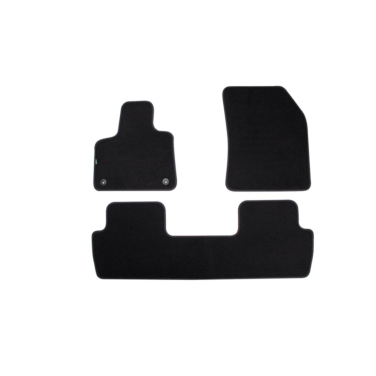 Tapis (3 pièces) Avec Pont Sur Mesure Pour Peugeot 3008 Ii & 5008 Ii