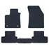 3 tapis avec pont SUR MESURE pour Renault Mégane 4 Feu Vert Premium