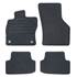4 tapis sur mesure moquette noire pour Volkswagen Golf VII Seat Leon III