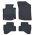 4 tapis sur mesure moquette noire pour Citroën C1 I Peugeot 107 Toyota Aygo I Feu Vert