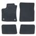 4 tapis sur mesure moquette noire pour Renault Twingo II Feu Vert