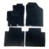 4 tapis sur mesure moquette noire pour Toyota Yaris III Feu Vert