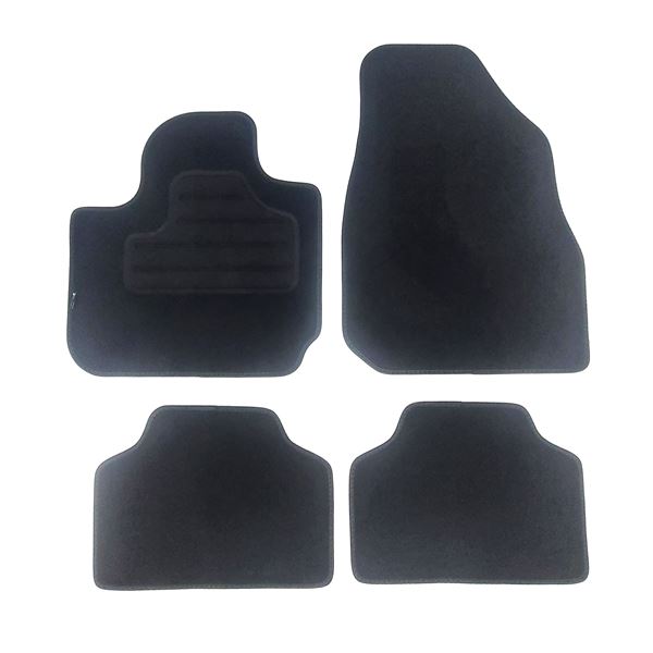 4 tapis adaptés constructeur pour véhicules Peugeot Feu Vert