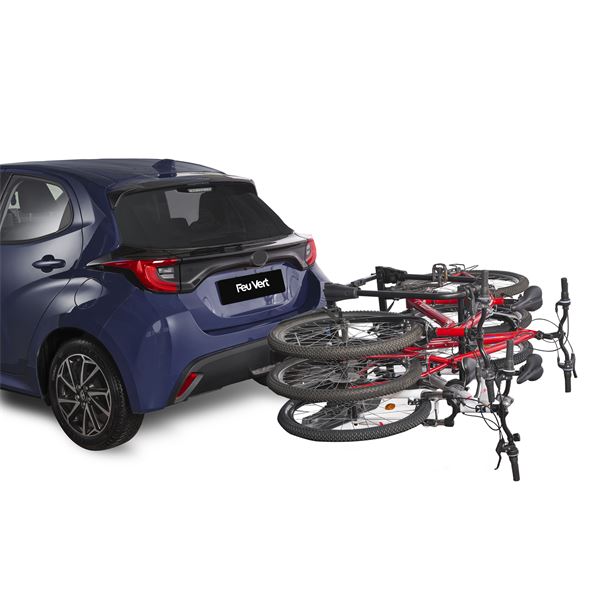 Porte-vélos attelage FEU VERT Adventurer - 3 vélos