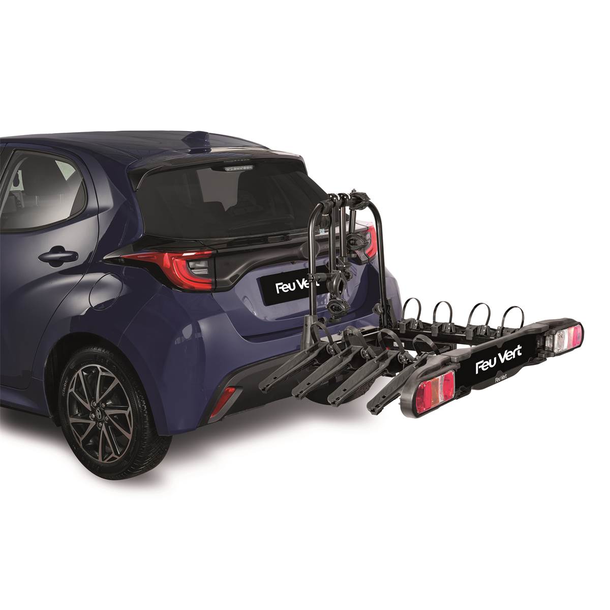 Porte-vélos Attelage Feu Vert Adventurer - 4 Vélos