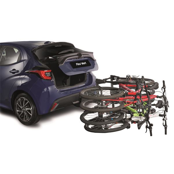 Porte-vélos attelage FEU VERT Adventurer - 4 vélos