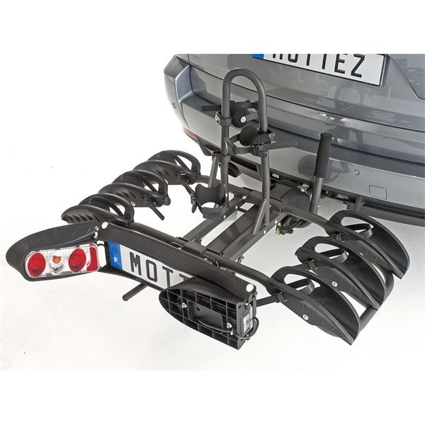 Porte-vélos attelage Mottez Apollon - 3 vélos