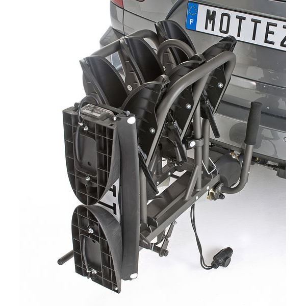 Porte-vélos attelage Mottez Apollon - 3 vélos