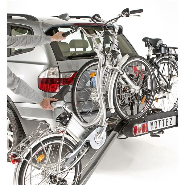 Porte-vélos attelage Mottez Zeus - 2 vélos