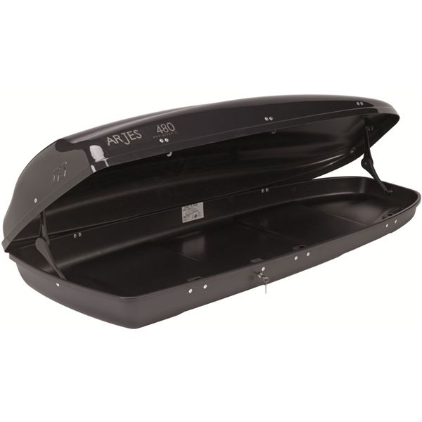 Coffre long Arjes Noir 480
