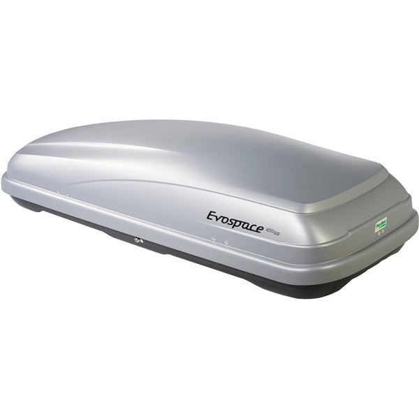 Coffre de toit Feu vert Evospace 450ds gris