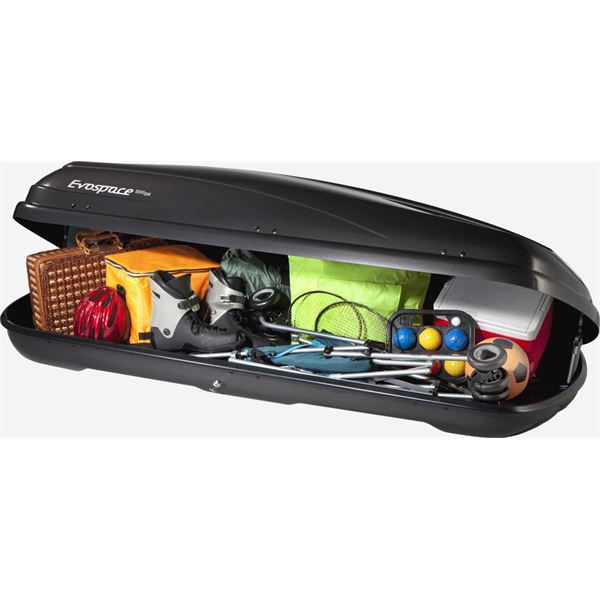 Coffre de toit Feu vert Evospace 500ds noir