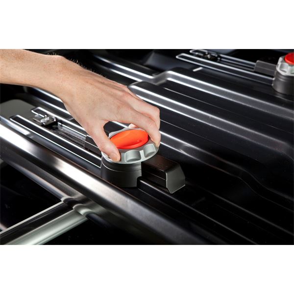 Coffre de toit Feu vert Evospace 500ds noir
