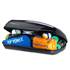 Coffre de toit FEU VERT Prem Evospace 400DX Noir Brill 400 L