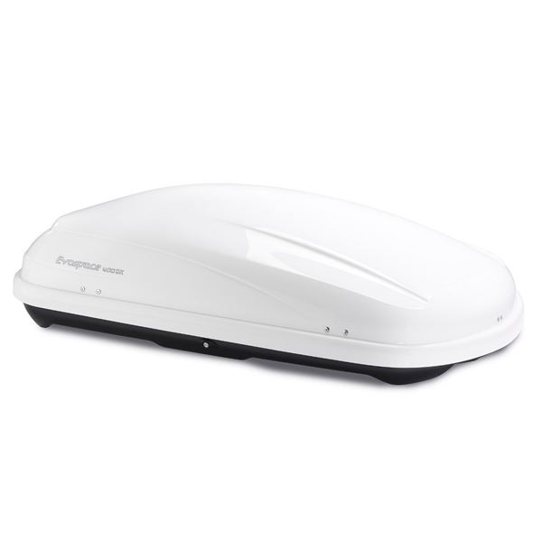 Coffre de toit FEU VERT Prem  Evospace 400DX Blanc 400 L