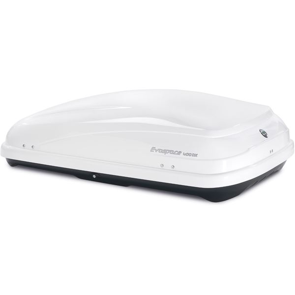 Coffre de toit FEU VERT Prem  Evospace 400DX Blanc 400 L