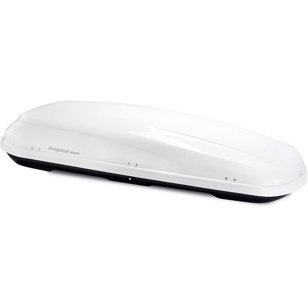 Coffre de toit FEU VERT PREM  Evospace 600DX Blanc 550 L