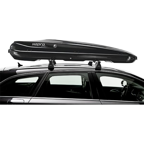 Coffre de toit HAPRO Zenith 8.6 noir brillant
