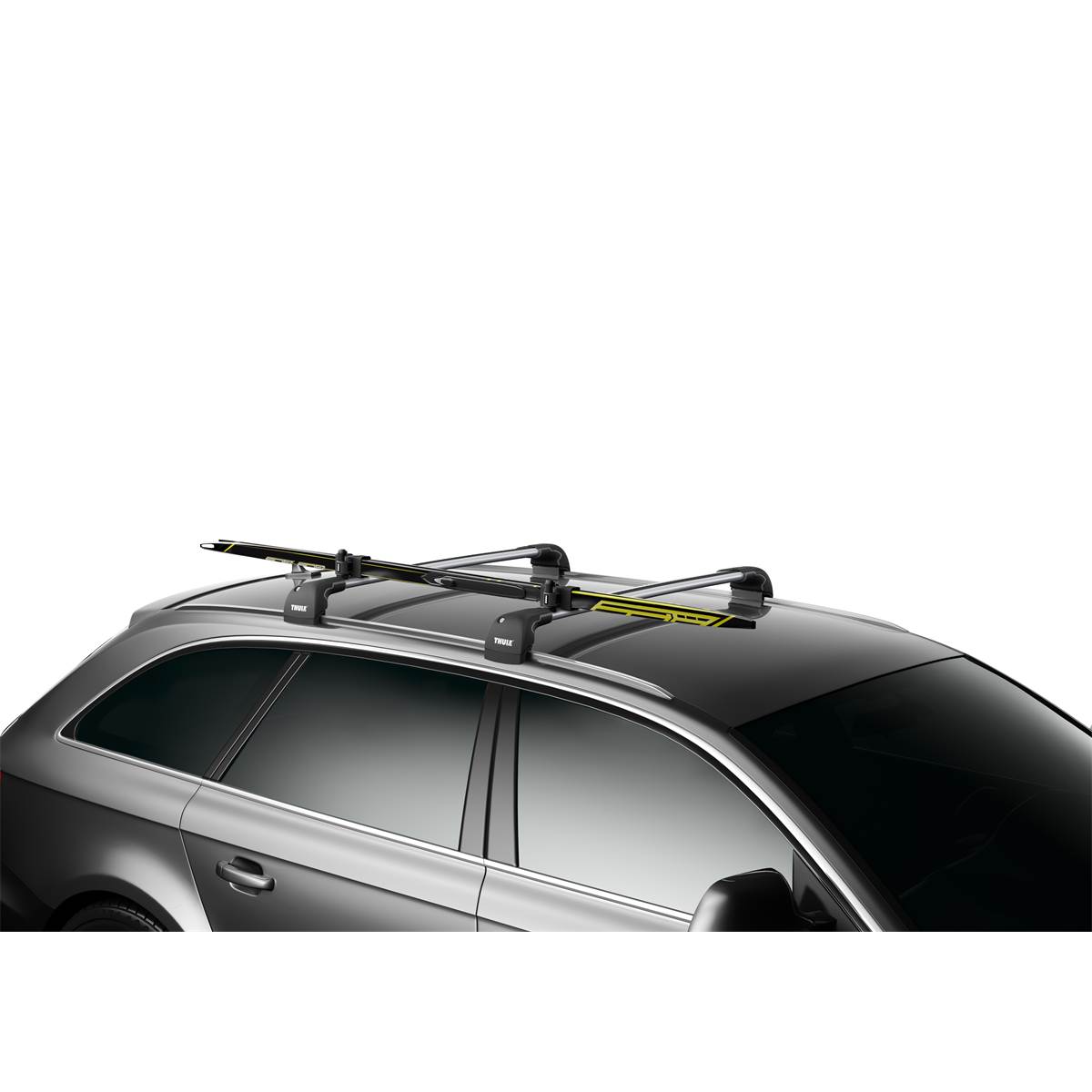 Porte-skis Sur Barres de toit Skiclick Thule