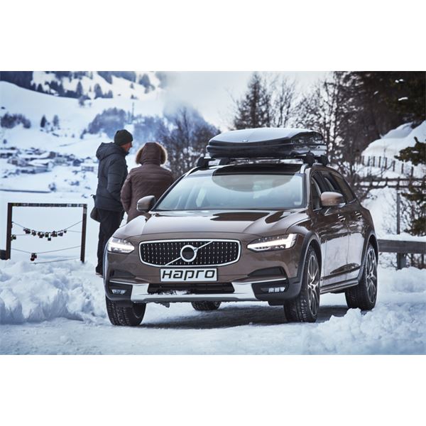 Coffre de toit HAPRO NORDIC noir brillant