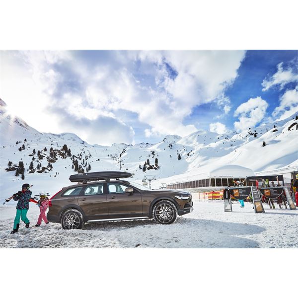 Coffre de toit HAPRO NORDIC noir brillant