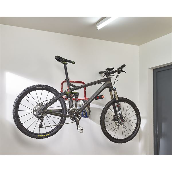 Range 5 vélos pour garage à suspendre au mur