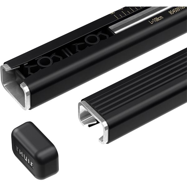 Jeu de barres acier Thule SquareBar - 1180 mm