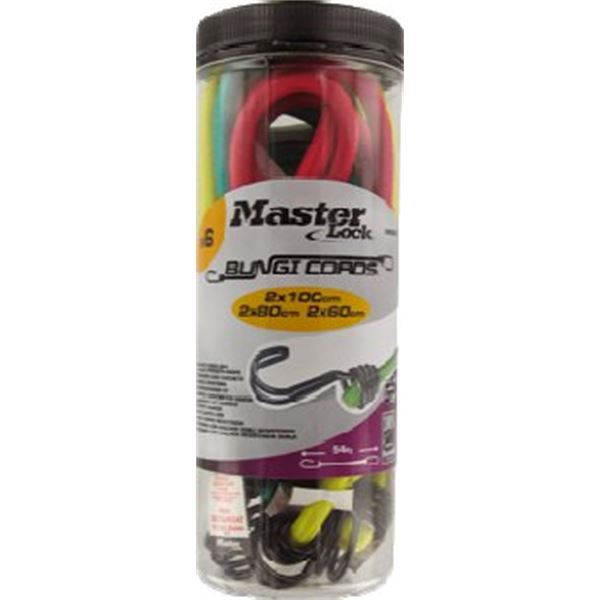 Bocal de 6 tenderus Master Lock