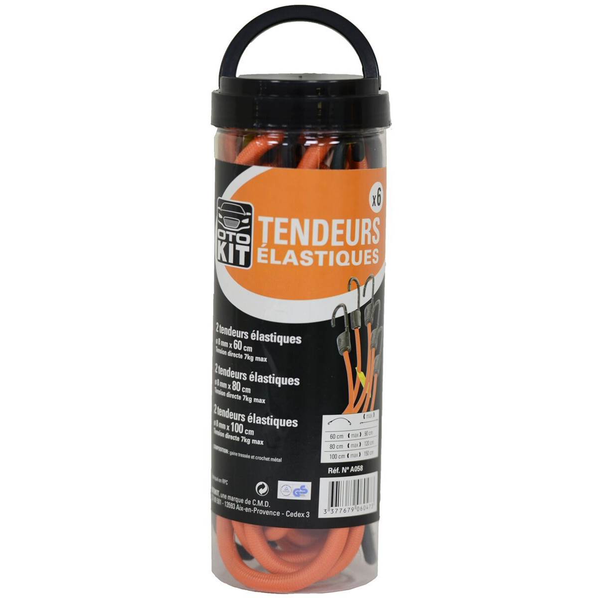 Bocal 6 Tendeurs Élastiques OtoKit
