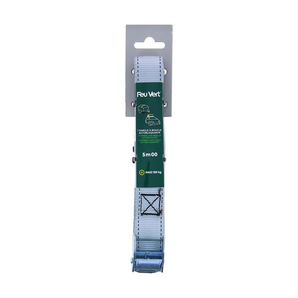 SANGLE AUTOBLOQUANTE 5M FEU VERT