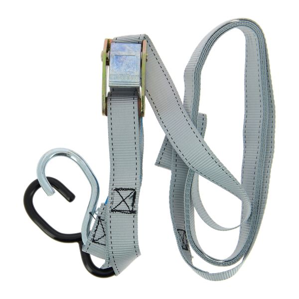SANGLE RAPIDE AVEC CROCHETS ACIER 3M FEU VERT