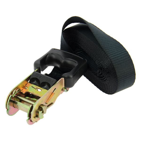 SANGLE RENFORCEE À CLIQUET 7M FEU VERT PREMIUM