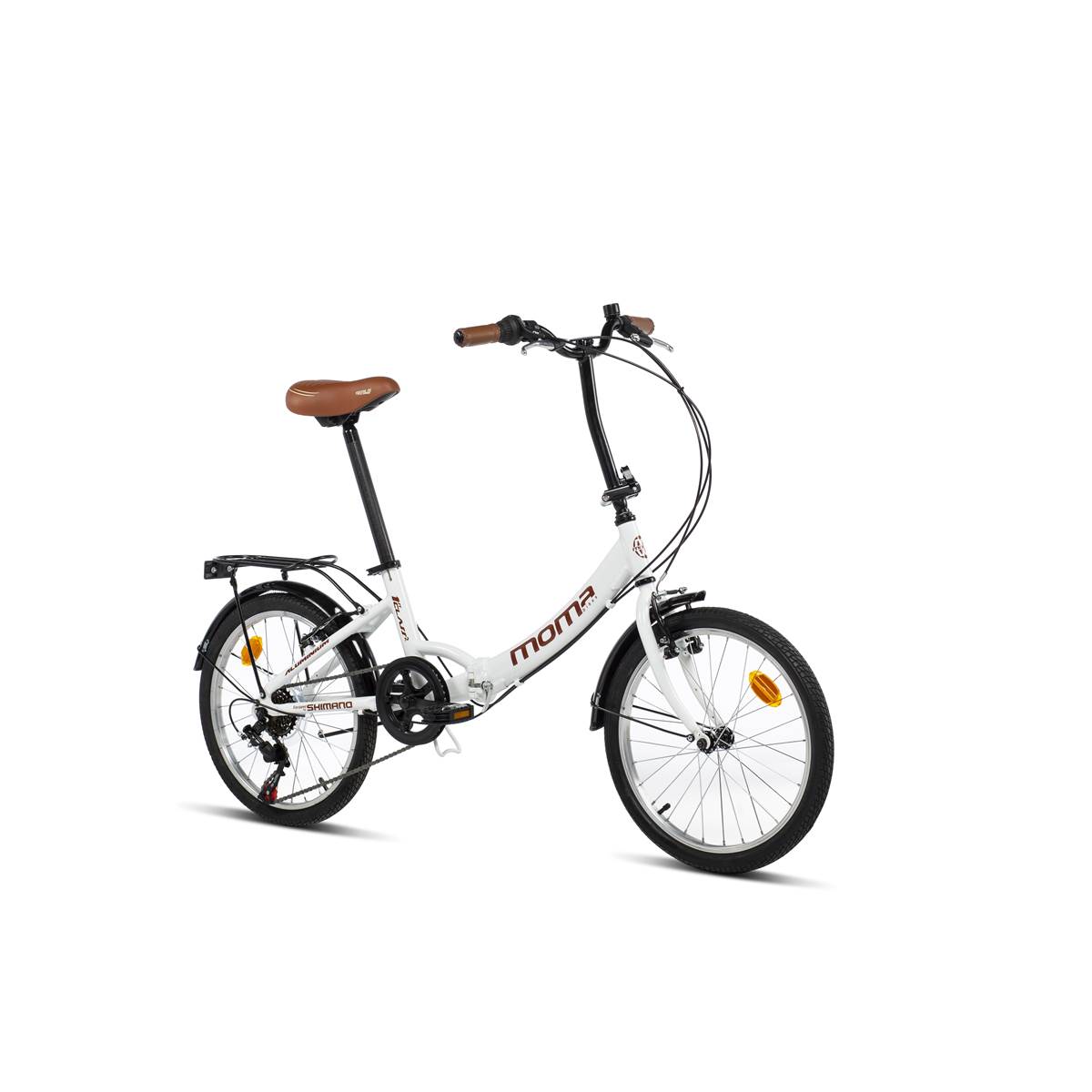 Vélo Ville Pliant Moma Bikes First Class 2 Blanc