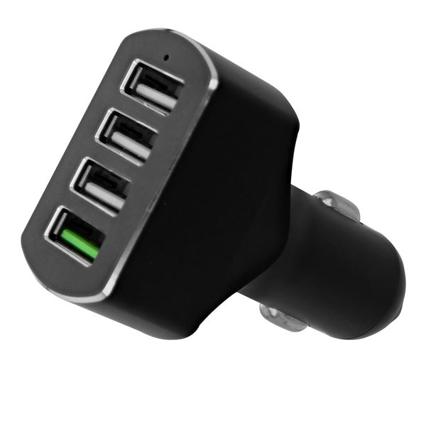 Chargeur allume-cigare 3 USB et 1 USBC-C QC T'nB