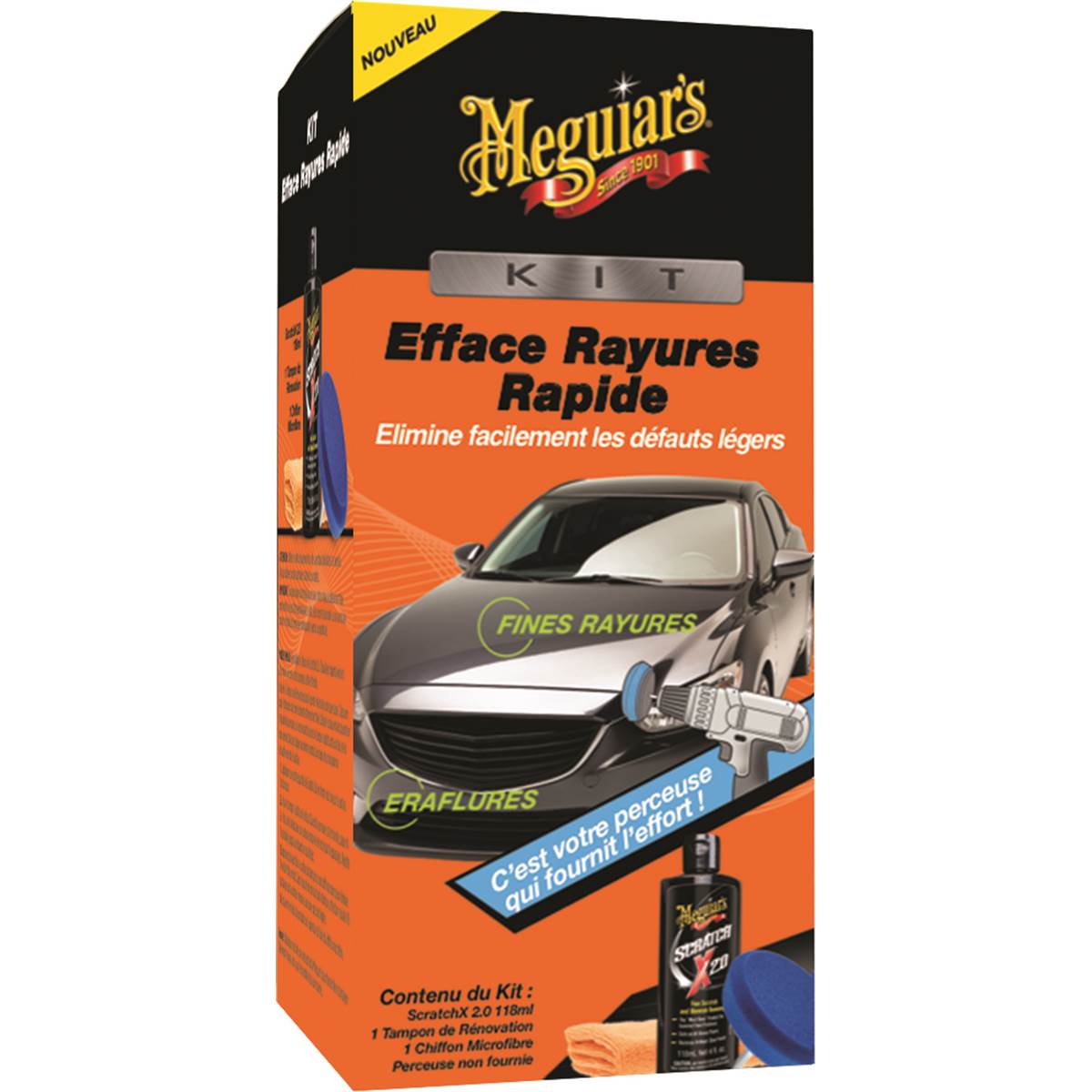 Kit Efface Rayure Meguiar's