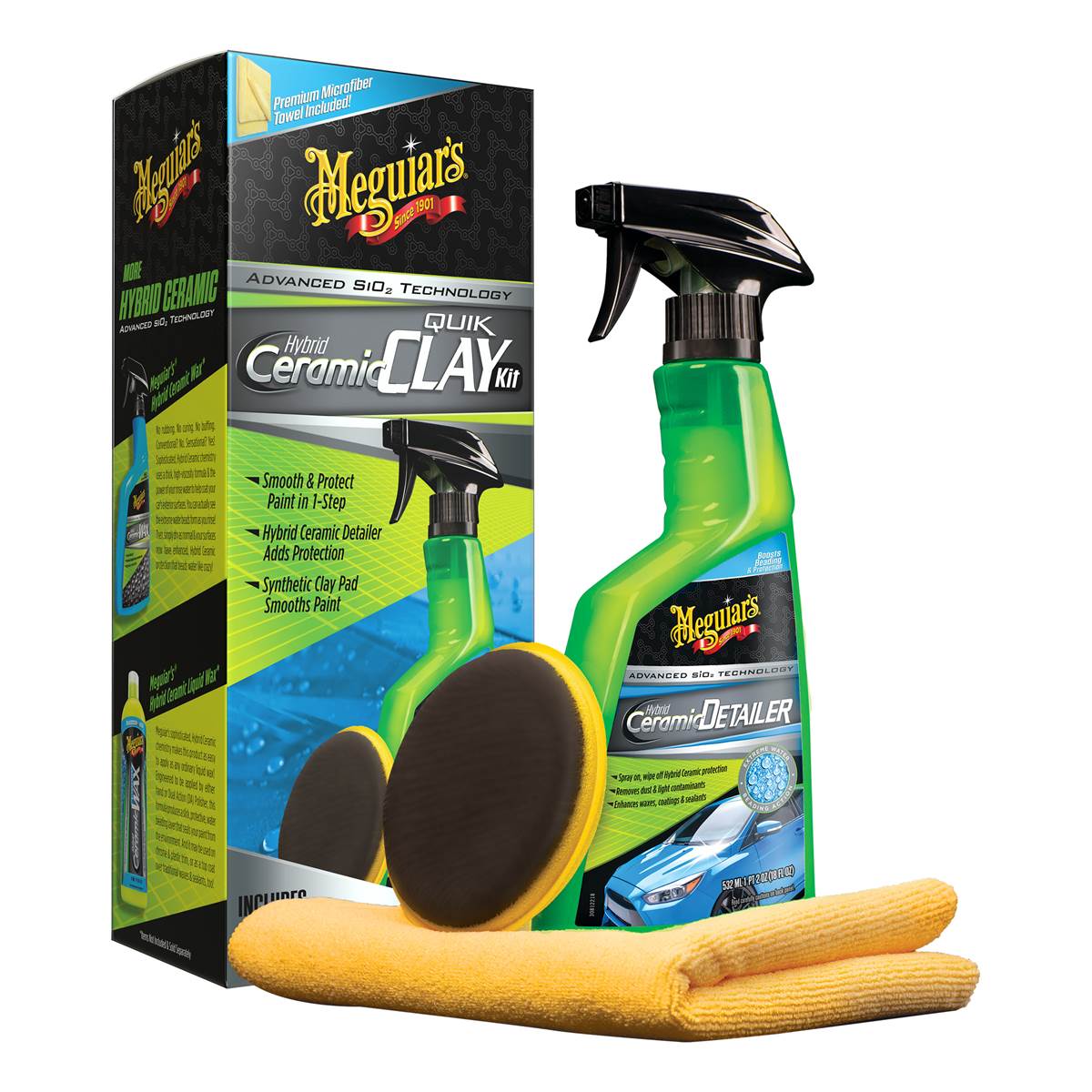 Kit Décontamination Hybride Céramique Meguiar's