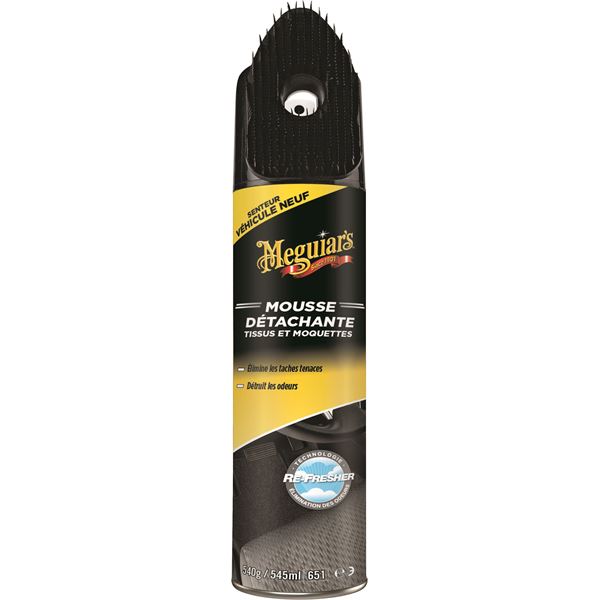 Mousse détachante tissu et moquette Meguiars