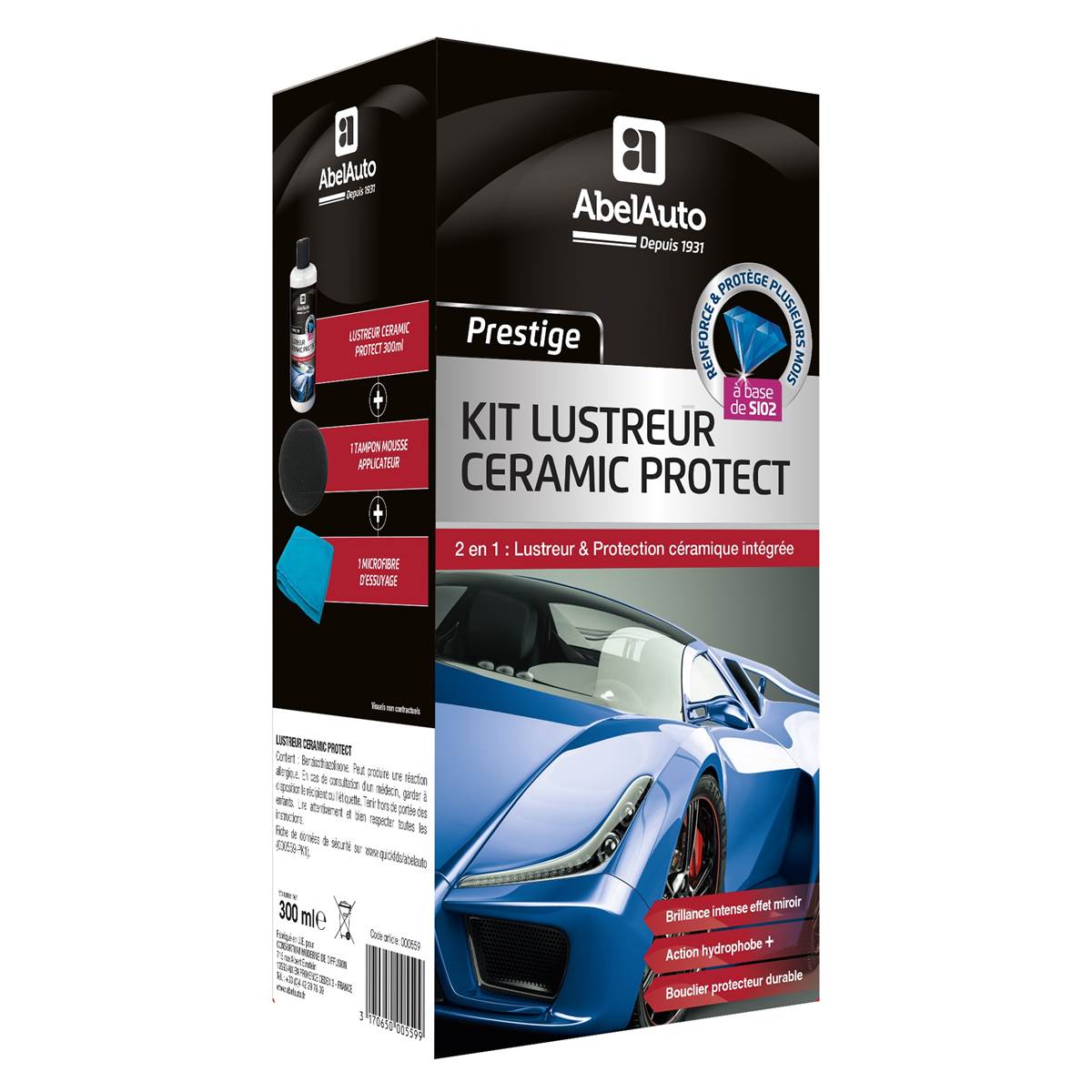 Kit Lustreur Céramic Protect SIO2 Abel